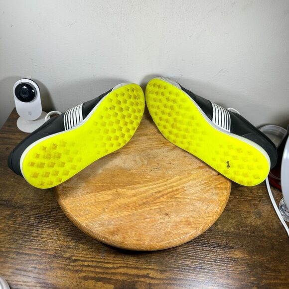 Ecco Hydromax Golf Shoes Black White Shoes Men's Size 12 - Picture 7 of 8